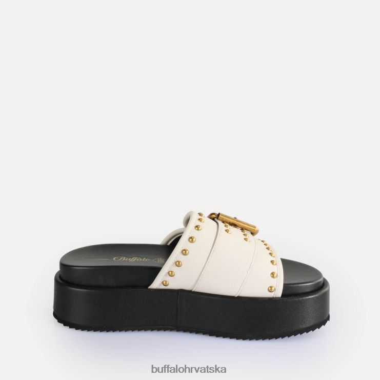 krema Buffalo noa rock slide sandale s platformom veganske |slajdova TDD6T157